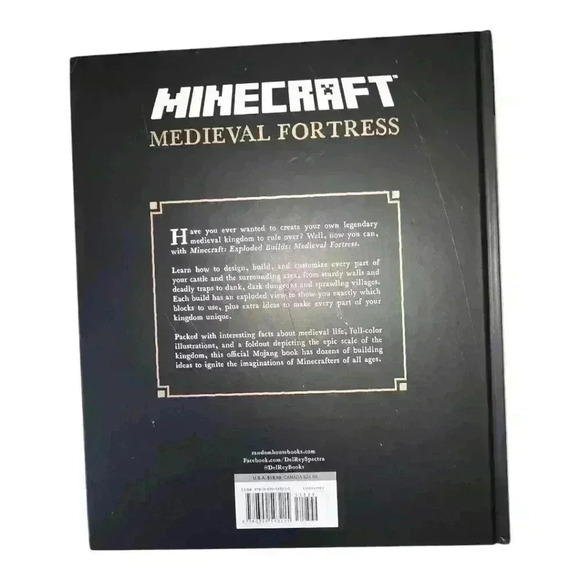 Minecraft: Exploded Builds: Medieval Fortress : An Official Mojang Book by... - Picture 6 of 10